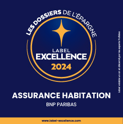 Label Excellence 2023, Les dossiers de l'Epargne, catégorie Assurance Habitation